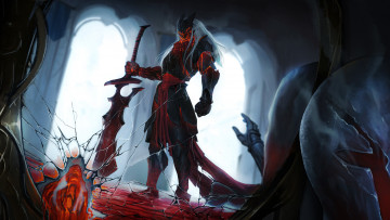 Картинка фэнтези демоны рыцарь