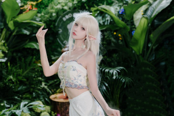 Картинка девушки -+креатив +косплей косплей эльф