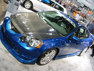 Картинка acura автомобили выставки уличные фото