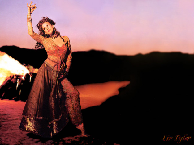 Обои картинки фото Liv Tyler, девушки