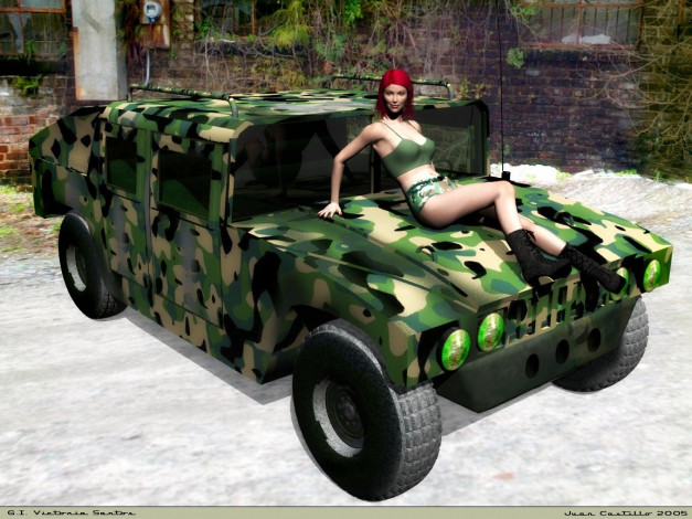 Обои картинки фото автомобили, 3д