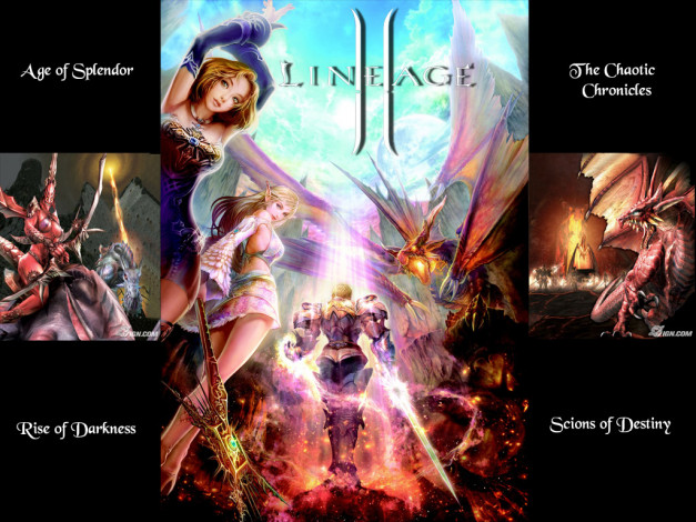 Обои картинки фото видео, игры, lineage