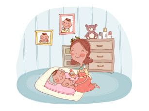 обоя векторная, графика