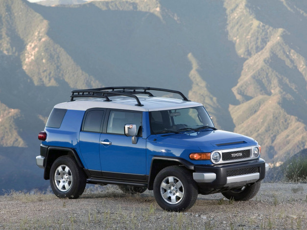 Обои картинки фото fj, cruiser, автомобили, toyota