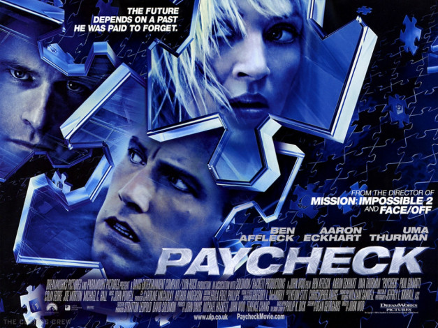 Обои картинки фото paycheck, кино, фильмы