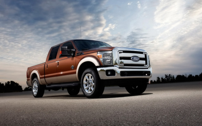 Обои картинки фото 2011, ford, series, super, duty, автомобили