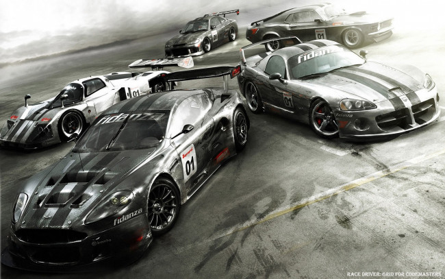 Обои картинки фото race, driver, grid, видео, игры