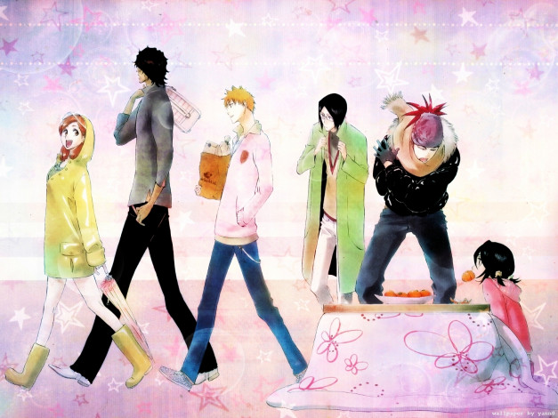 Обои картинки фото аниме, bleach