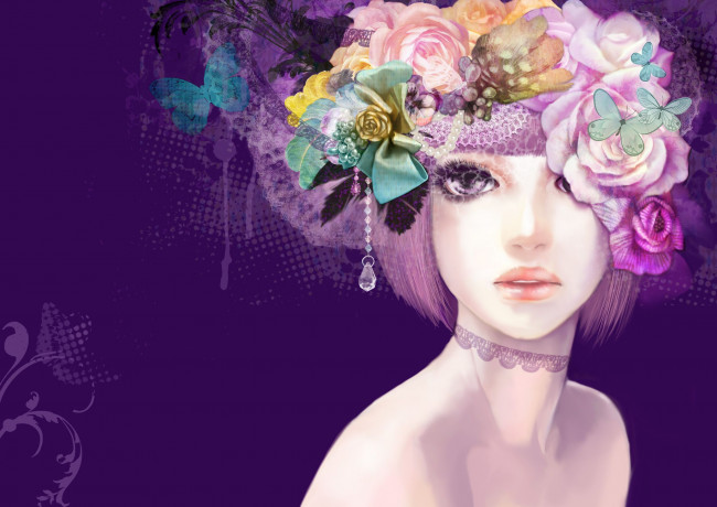 Обои картинки фото аниме