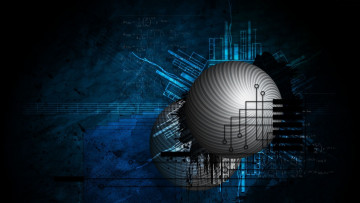 Картинка 3д графика другое линии шары вычисления