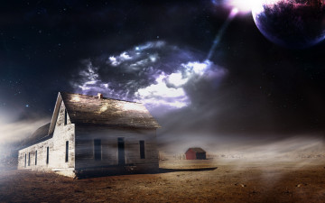 Картинка разное компьютерный дизайн свет планета дома