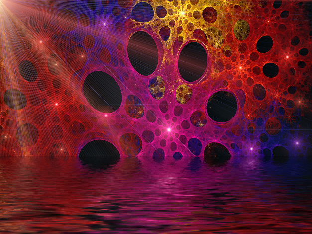 Обои картинки фото 3д, графика, fractal, фракталы, узор, абстракция