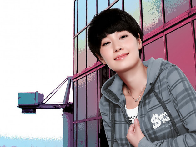 Обои картинки фото Mai Li, девушки