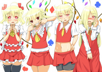 Картинка аниме touhou фландрия скарлет