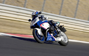 обоя спорт, мотоспорт, трек, bmw, гонки