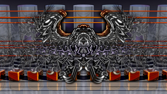 Обои картинки фото 3д, графика, fractal, фракталы, цвета, узор, фно