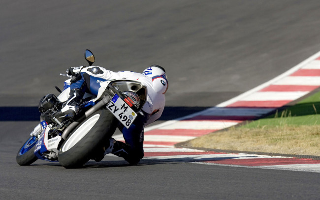 Обои картинки фото спорт, мотоспорт, гонки, трек, bmw