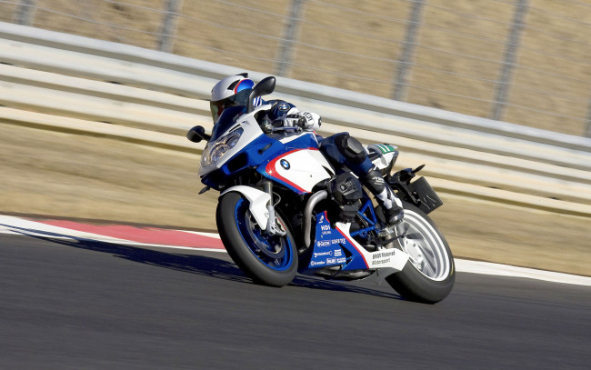 Обои картинки фото спорт, мотоспорт, трек, bmw, гонки