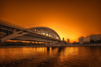 Картинка города -+мосты река мост