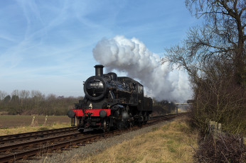 Картинка техника паровозы железная дорога паровоз