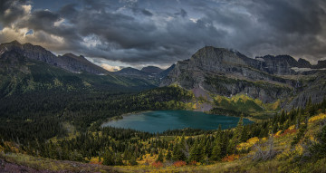 Картинка природа реки озера горы лес озеро