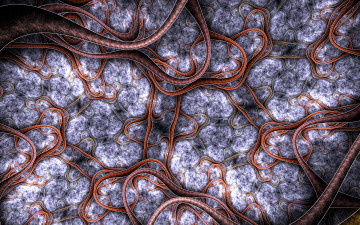 Картинка 3д+графика фракталы+ fractal узор цвета фон