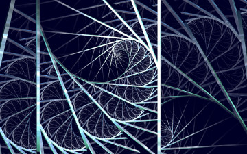 Картинка 3д+графика фракталы+ fractal узор фон цвета