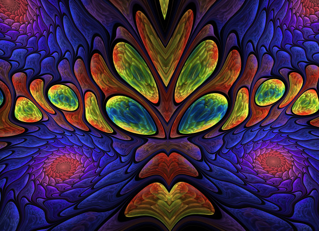 Обои картинки фото 3д графика, фракталы , fractal, узор, фон, цвета