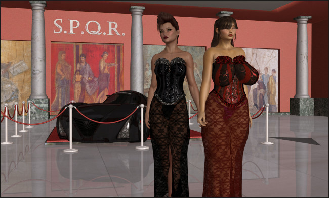 Обои картинки фото 3д графика, люди , people, девушки, взгляд