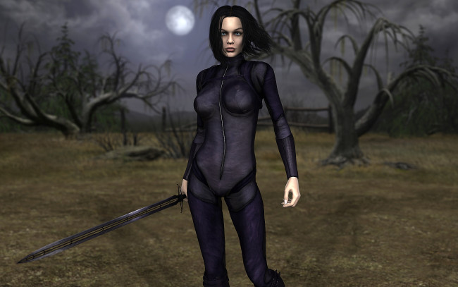 Обои картинки фото 3д графика, амазонки , amazon, оружие, взгляд, девушка