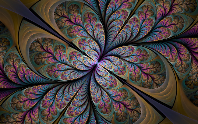 Обои картинки фото 3д графика, фракталы , fractal, цвета, фон, узор