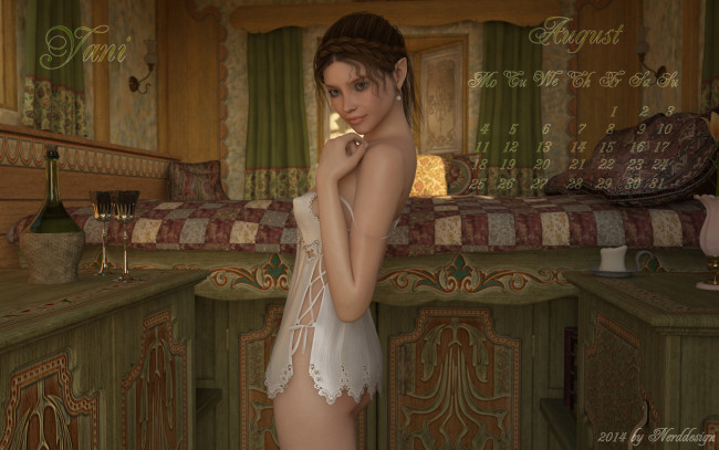 Обои картинки фото 3д графика, люди , people, девушка, взгляд