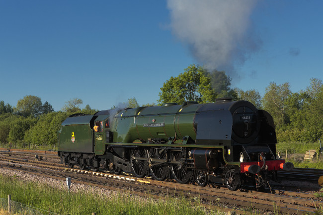 Обои картинки фото техника, паровозы, железная, дорога, паровоз