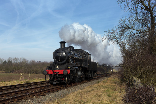 Обои картинки фото техника, паровозы, железная, дорога, паровоз