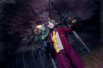 Картинка разное cosplay+ косплей арт парень демон аниме синий экзорцист