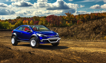 Картинка автомобили kia forte koup mud bogger lux motorwerks 2015г