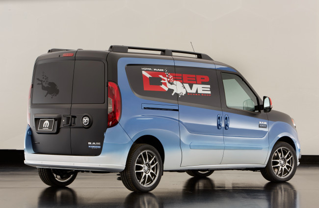 Обои картинки фото автомобили, ram, city, promaster, 2015г, vm, divemaster