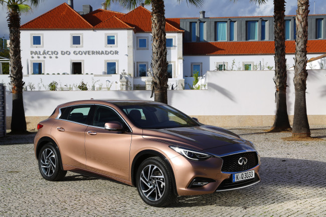Обои картинки фото автомобили, infiniti, q30, 1-5d, 2015г