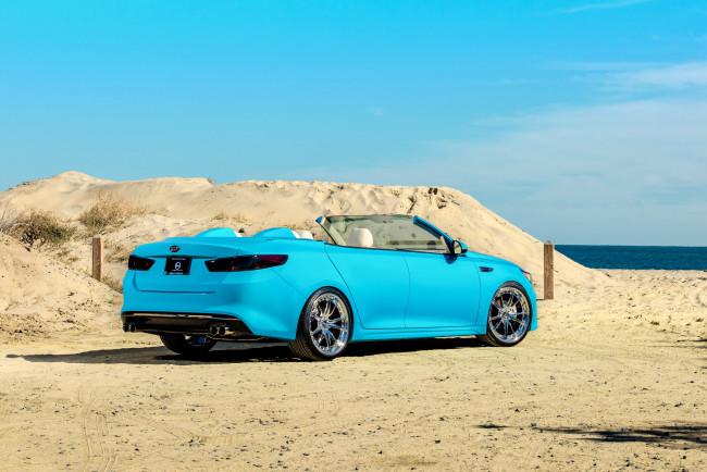 Обои картинки фото автомобили, kia, optima, a1a, lux, motorwerks, 2015г