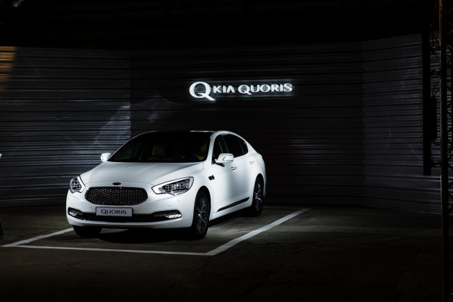 Обои картинки фото автомобили, kia, quoris, 2015г