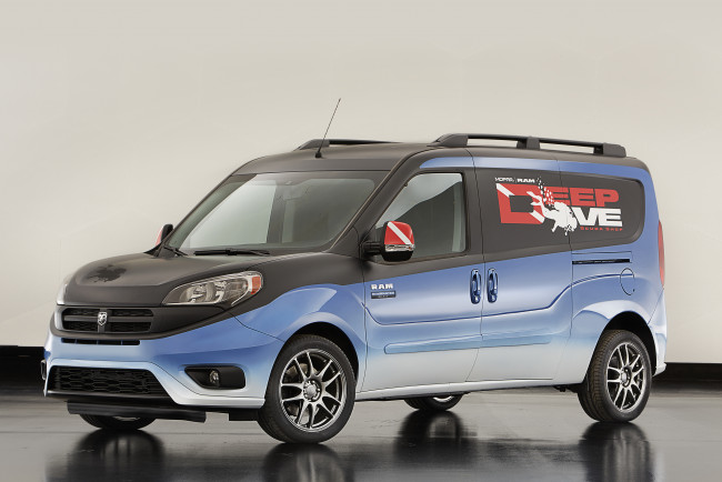 Обои картинки фото автомобили, ram, divemaster, city, promaster, vm, 2015г