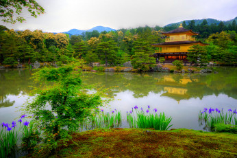 Картинка города -+буддийские+и+другие+храмы храм озеро