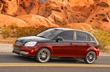 обоя kia rio5 sema concept 2008, автомобили, kia, 2008, sema, concept, rio5