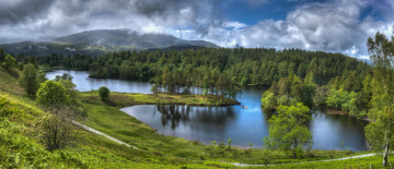 Картинка природа реки озера река лес