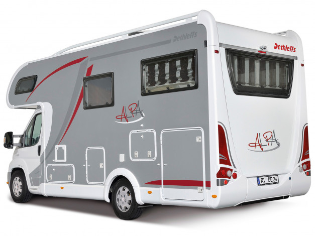 Обои картинки фото fiat dethleffs alpa concept 2011, автомобили, fiat, 2011, concept, alpa, dethleffs