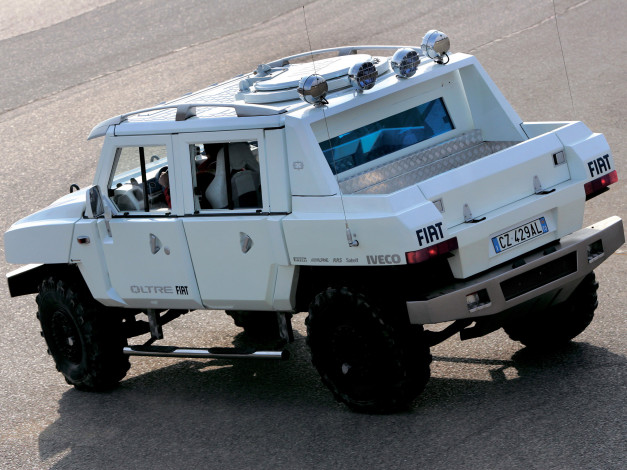 Обои картинки фото fiat oltre concept 2005, автомобили, fiat, 2005, concept, oltre