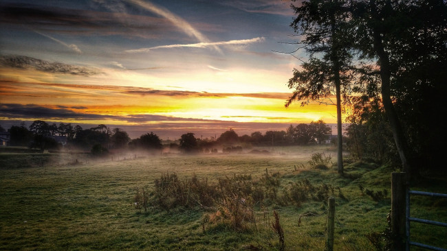 Обои картинки фото природа, восходы, закаты, рассвет