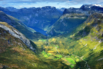 Картинка природа горы простор