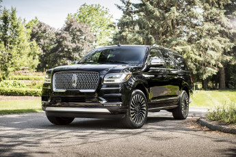 Картинка lincoln+navigator+2018 автомобили lincoln navigator 2018 чёрный внедорожник