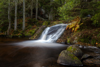 Картинка природа водопады простор